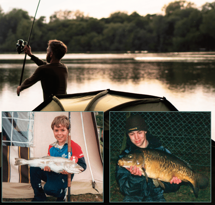 GARETH FAREHAM
Left: Trailer tents, and cornish cod. 1988
Right: An especially nice Thorneycroft mirror from the mid 90s