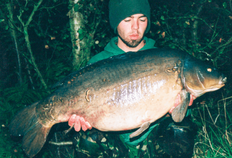 One of my first big carp, ‘Single’ from Redesmere
