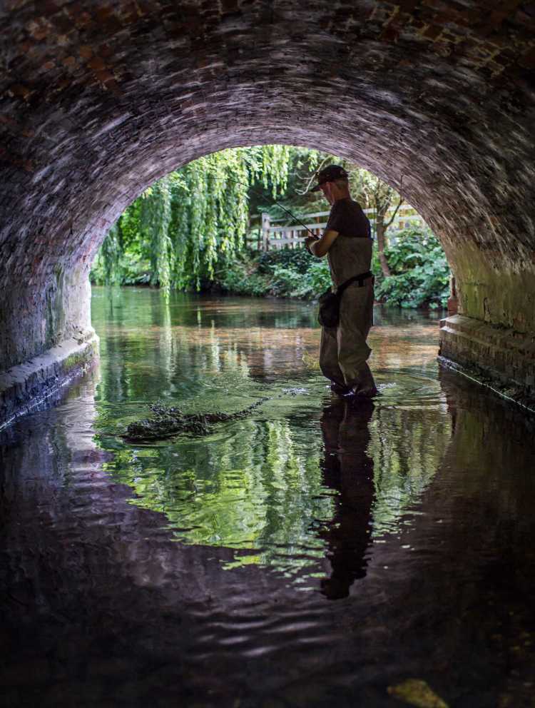 Alan Blare River fishing